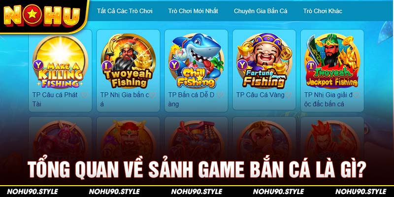 Tổng quan về sảnh game bắn cá là gì?